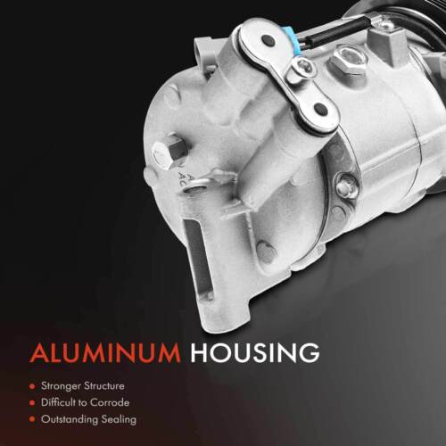 AC Compressor with Clutch for Chevrolet Equinox GMC Terrain 2010-2011 L4 2.4L - Picture 3 of 9