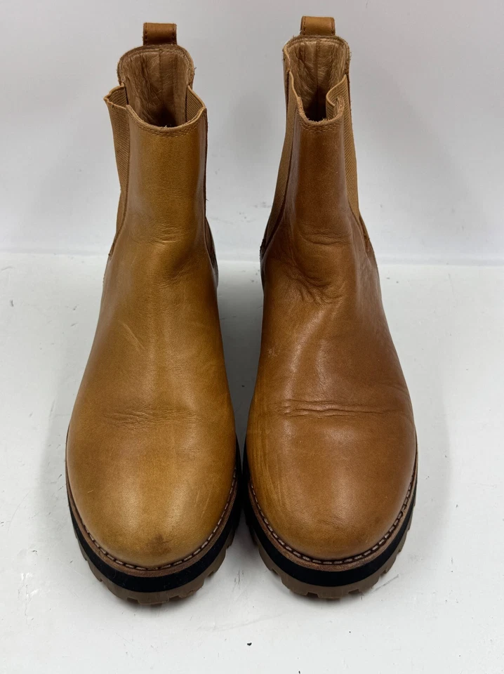 Bota Chelsea Madewell The Ivy para mujer talla 7,5 botín de cuero marrón Foto 4 de 4