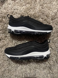 Nike Air Max 97 Negro Blanco Talla 7 para mujer/5.5 para hombre | eBay
