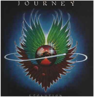 Journey Evolution INSERT JAPAN NEAR MINT CBS/Sony Vinyl LP