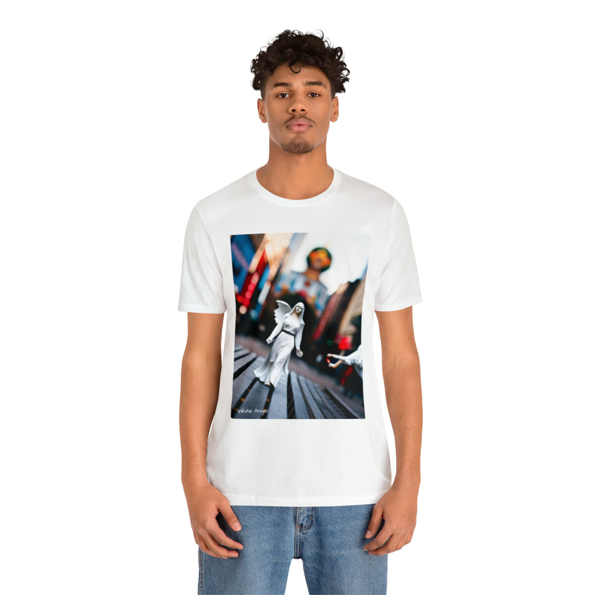 White Angel white Short Sleeve Tee | eBay