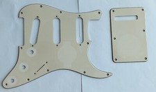 Fender Stratocaster Player Pickguard und Backcover Set Vintage Style
