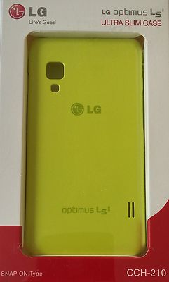 LG Ultra Slim Case für das Optimus L5 2  L5 II  - Farbe grün CCH-210 Snap On