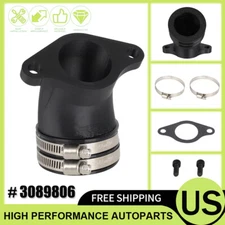 For 2006-2011 Polaris Hawkeye Sportsman 300 Intake Boot Carburetor Manifold US