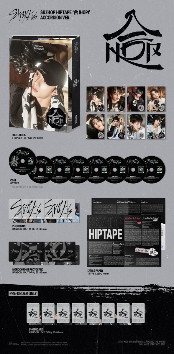 Stray Kids SKZ SKZHOP HIPTAPE 合 (HOP) Official POB