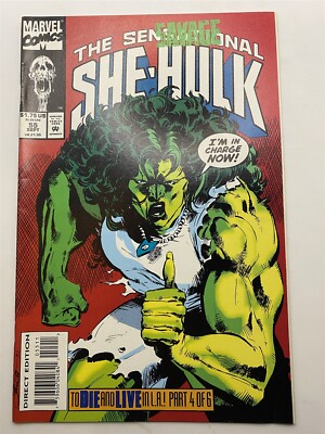 Sensational She-Hulk #55 Marvel Comics 1993 Sehr guter Erhaltungszustand/NM