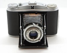 EXC Agfa Isolette II medium format 6x6 camera Apotar 85 4.5 Lens 