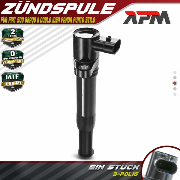 ZüNdspule FüR Alfa Romeo Mito Fiat 500 Bravo II Doblo Idea Panda Punto Stilo-image
