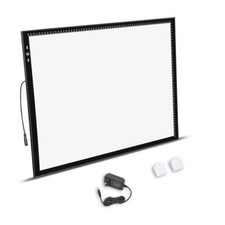 HSK A2 Artist tracing Light Box Copy Table12V2A Adapter Power Dimmerable 5000