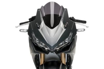 Sports Bike Windshield For Honda CBR500R 2013-2015 - Polycarbonate Double Bubble Windscreen (Smoke) - View #8