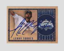 Lenny Torres signed autographed 2022 Lake County Captains card e