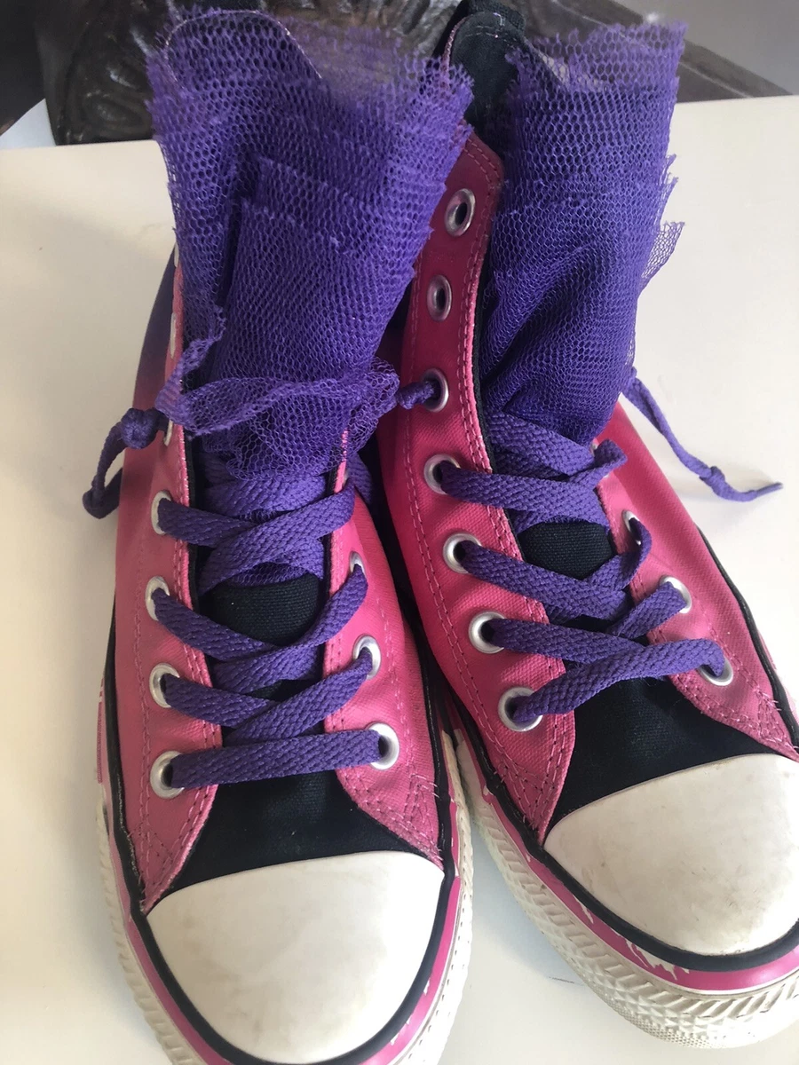 Purple converse deals size 5
