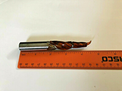  new   CONICAL E-409, Tapered 5 Degree HSS 5/8'' SHANK End Mill USA 