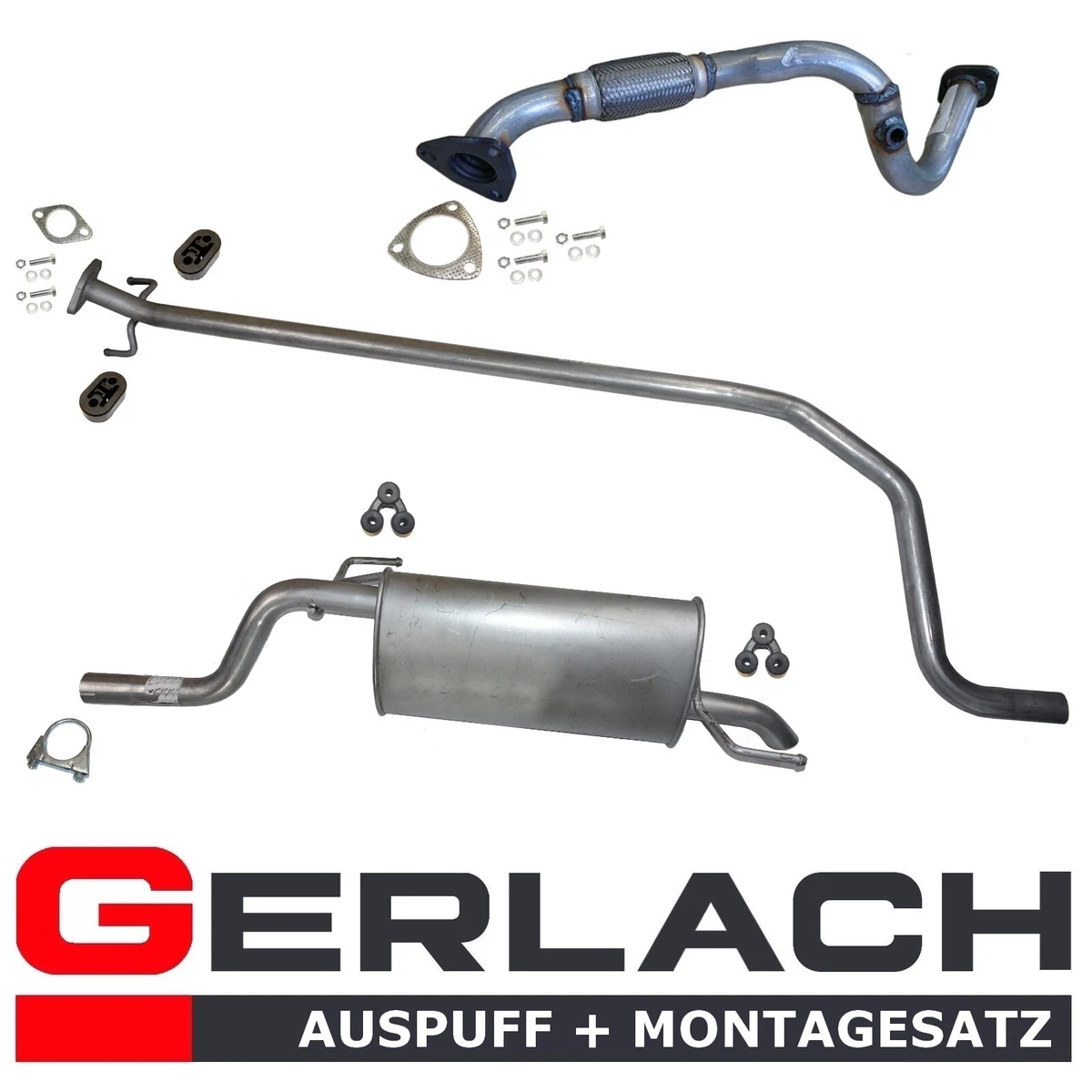 Auspuffanlage für Chevrolet Aveo 1.2 Auspuff 7049 | eBay 