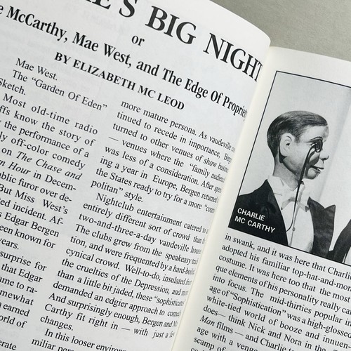 CHARLIE MCCARTHY & MAE WEST ON THE RADIO Phil Harris NOSTALGIA DIGEST 1999 FEB - Picture 2 of 10