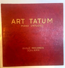 33 LP (10")  Art Tatum - Piano Virtuoso, REM 3, EX Jazz - Piano Solos