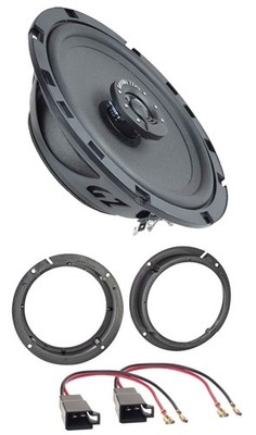 Ground Zero 110 Watt 16.5 cm 2-Way Speakers for Kia Carnival Soul from 14 Front
