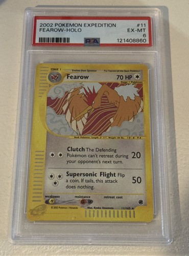 Fearow graded PSA 6 for sale on eBay