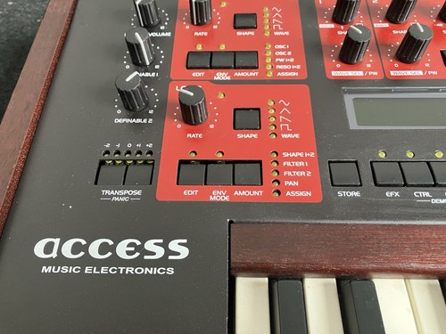 Access Virus KB Synthesizer mit Stromkabel - Bild 7 von 8