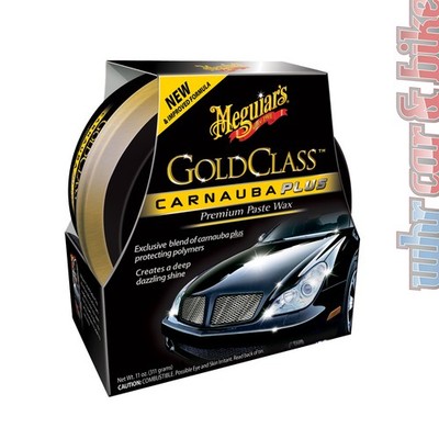 Meguiars Hartwachs Gold Class Carnauba Plus Paste Wax inkl. Applicator Pad
