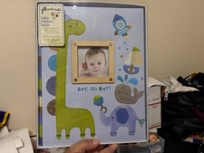 C R Gibson Baby Boy Memory Book "BOY OH BOY" Baby's First 5 Years NEW IN BOX