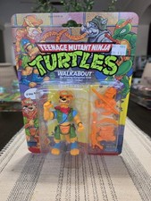 TMNT 1991 WALKABOUT Teenage Mutant Ninja Turtle Playmates Toys in Package