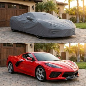 DaShield Ultimum Series Custom Fit Car Cover for Chevrolet Corvette C8 2020-2026