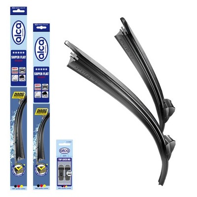 alca  Scheibenwischer passend für MG ZX (03.2021 - 01.2026) SUPER FLAT Flachbalk
