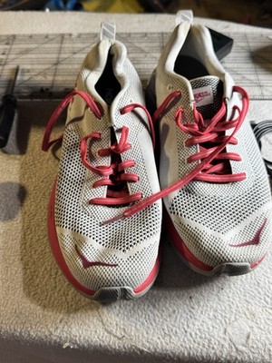 Hoka One One Pro FL 1019280 women s red White  low top running sneakers 9.5