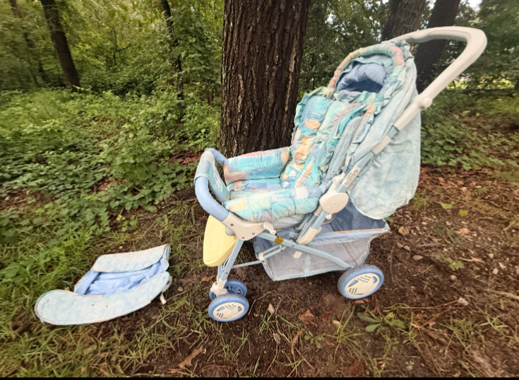 Vintage 1990's GRACO watercolor viral stroller