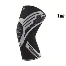 Knee Compression Sleeve Support Brace Elastic Breathable Sports Running Gym Pad