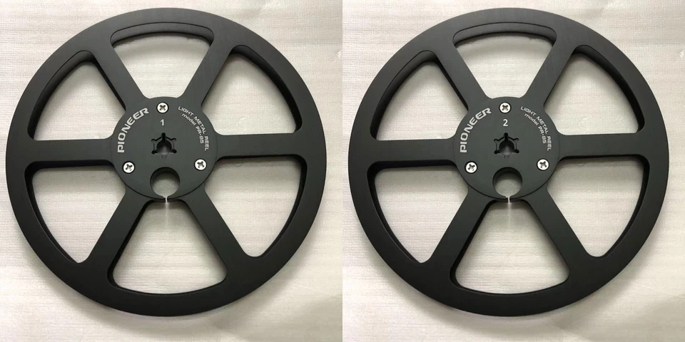 Новая катушка Pioneer серебристая 7 дюймов лента легкая металлическая алюминиевая съемная катушка одна пара - Изображение 2 из 4