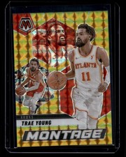 2024-25 Mosaic Basketball Trae Young #22 Montage Gold /10
