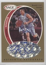 1998 SAGE Authentic Auto Gold 83/200 Tyson Wheeler #A46 Auto no9