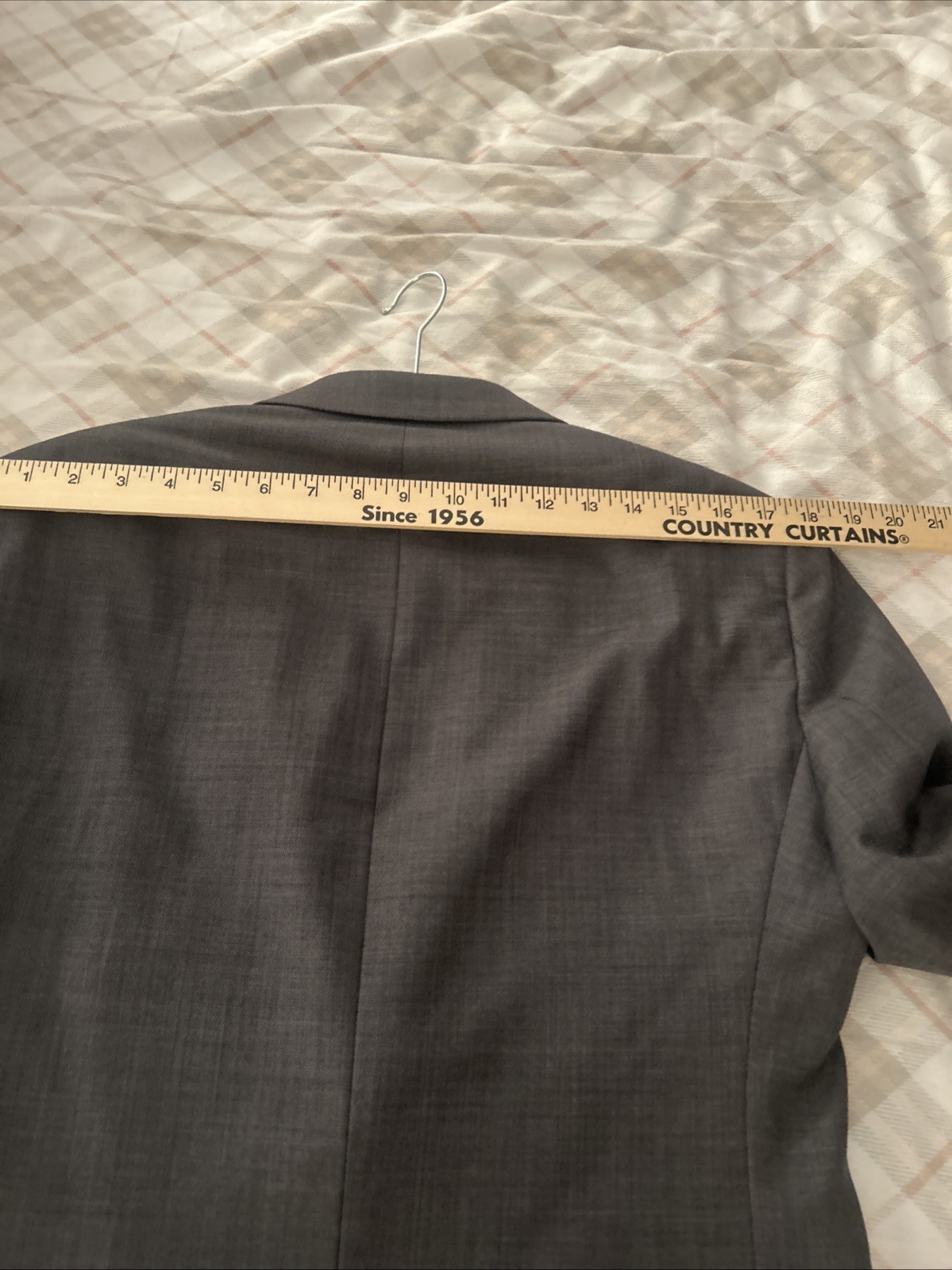 Calvin Klein Men's Solid Gray Suit 2-Piece Extreme Slim Fit thumbnail 11