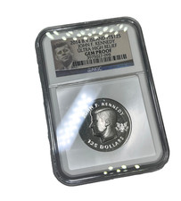 2014 John F Kennedy Ultra High Relief Gem Proof 1oz .999 Platinum Coin $125 2899.99 per troy oz