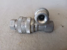 Parker-Hannifin Quick Disconnect HI-62, 1/8" Hydraulic Coupling Steel body