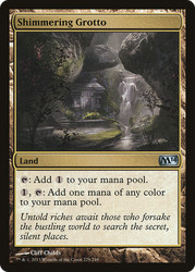 Shimmering Grotto #229 (Foil) Magic 2014 M14