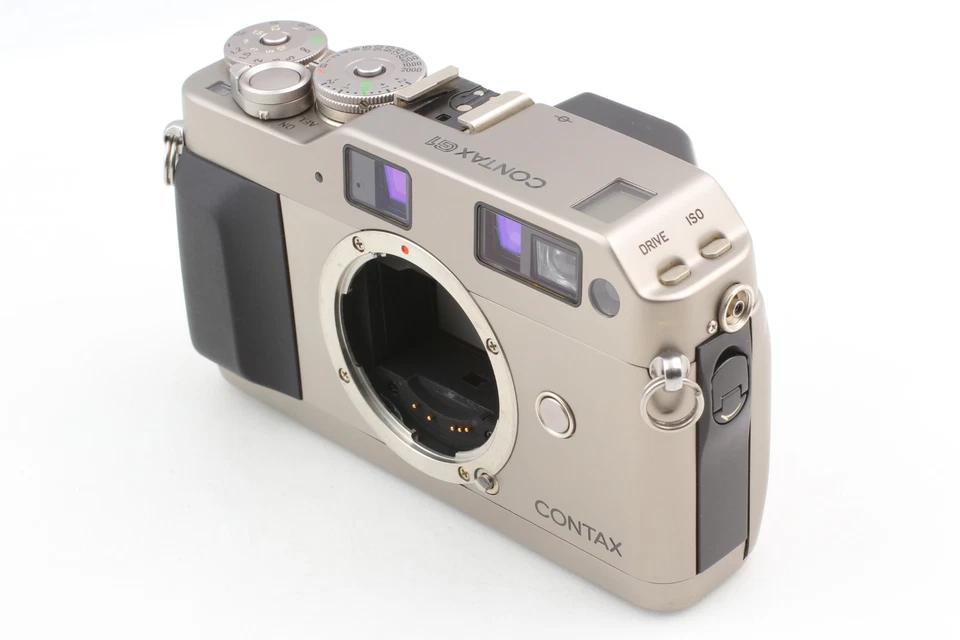 Cámara fotográfica Contax G1 28 mm f/2,8 sin fugas LCD [COMO NUEVA + parasol] de JAPÓN Foto 4 de 4