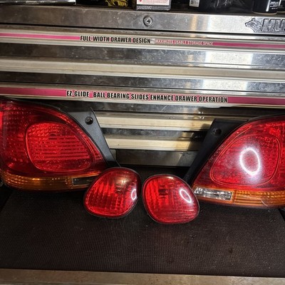 Used Genuine Toyota 98-05 ARISTO Lexus GS300 GS400 GS430 Tail Lights Lamps F/S