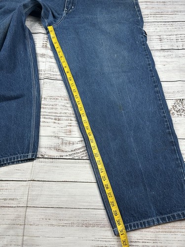 Vintage Polo Ralph Lauren Jeans Mens 39x31 Denim Pants Carpenter Baggy 90s Y2K - Picture 8 of 10
