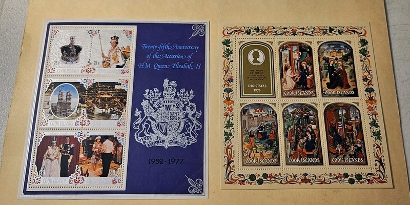 Cook Islands- 2 MNH Souvenir Sheets