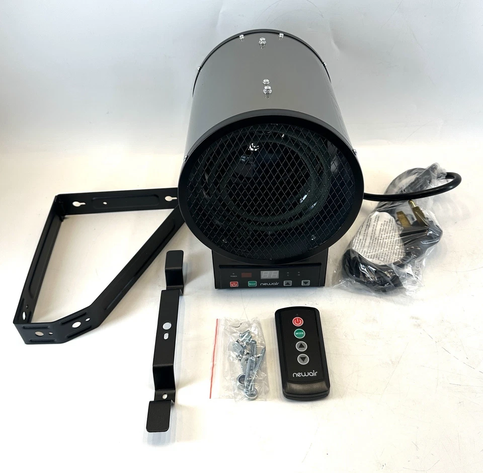 NewAir Calentador Eléctrico de Garaje 2 en 1 Montado en Techo/Pared con Control Remoto NGH500GA00 Foto 2 de 4