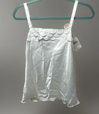 Vanity Fair Satin Glance Camisole Large vintage 90s lingerie new with tag