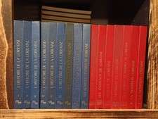 Histoire de la LORRAINE lot  16 volumes editions mars et mercure wettolsheim