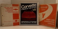 Corvette Partsill Catalog Tri-fecta 1953-82 1984-87 Book A Piece Of History.