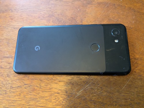 Google Pixel 3a - 64 GB - Black - Unlocked With Cracked Screen, As Is Smartphone - Photo 8 sur 11