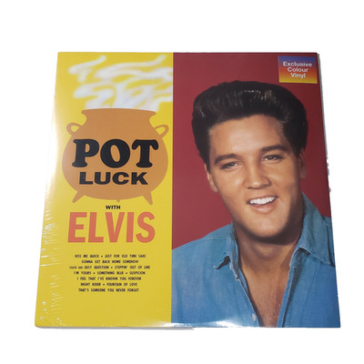 ELVIS PRESLEY ''POT LUCK'' HQ Virgin Vinyl 2022 Import E.U. Exclusive SEALED NM