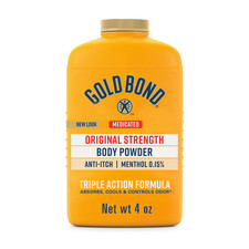 Gold Bond Medicated Body Powder Original Strength Talc-Free 4 oz