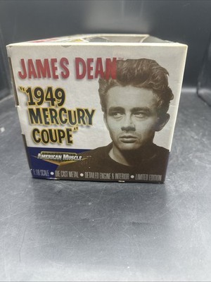 Ertl American Muscle James Dean Black 1949 Mercury Coupe 1 18 for